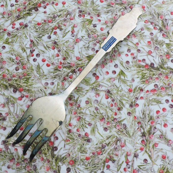 International Silver 3 Pieces Christmas Utensil Set Silverplate Extra Loose One - Picture 13 of 14